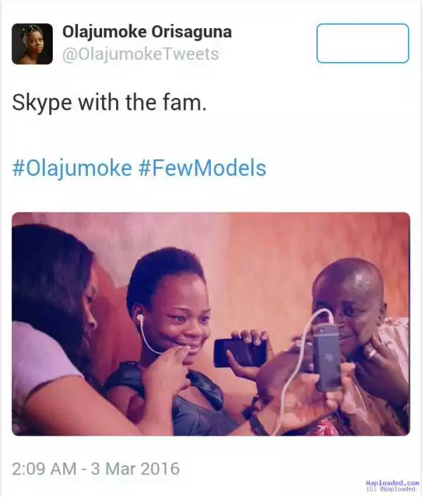 Photo: Former Agege Bread Seller Skype For The First Time